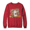 Fall Halloween Cute Ghost Reading Book Spooky Pumpkin Women Shirt & Sweatshirt | teecentury