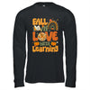 Fall In Love With Learning Autum Thanksgiving Teacher Kids Shirt & Hoodie | teecentury