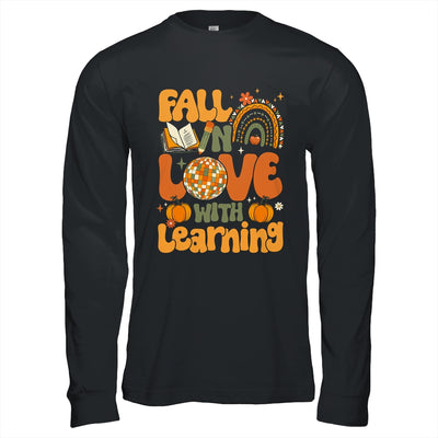 Fall In Love With Learning Autum Thanksgiving Teacher Kids Shirt & Hoodie | teecentury