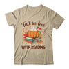 Fall In Love With Reading Autumn Librarian Cute Book Lover Shirt & Sweatshirt | teecentury