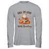 Fall In Love With Reading Book Autumn Pumpkins And Teachers Shirt & Hoodie | teecentury