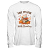 Fall In Love With Reading Book Autumn Pumpkins And Teachers Shirt & Hoodie | teecentury