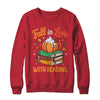 Fall In Love With Reading Cute Book Lover Autumn Librarian Shirt & Sweatshirt | teecentury