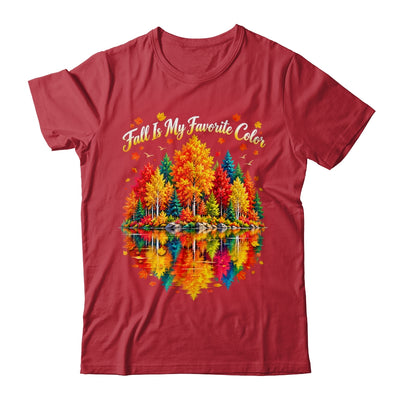 Fall Is My Favorite Color Autumn Forest Leaves Graphic Women Shirt & Sweatshirt | teecentury