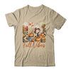 Fall Vibes Pumpkin Girls Autumn Vibes Scarecrow Thanksgiving Shirt & Sweatshirt | teecentury