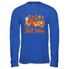 Fall Vibes Pumpkin Spice Latte Autumn For Kids Womens Shirt & Hoodie | teecentury