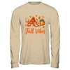 Fall Vibes Pumpkin Spice Latte Autumn For Kids Womens Shirt & Hoodie | teecentury
