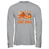 Fall Vibes Pumpkin Spice Latte Autumn For Kids Womens Shirt & Hoodie | teecentury