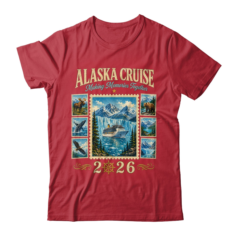 Family Alaska Cruise Memories Together 2026 Vacation Trip Shirt & Hoodie | teecentury