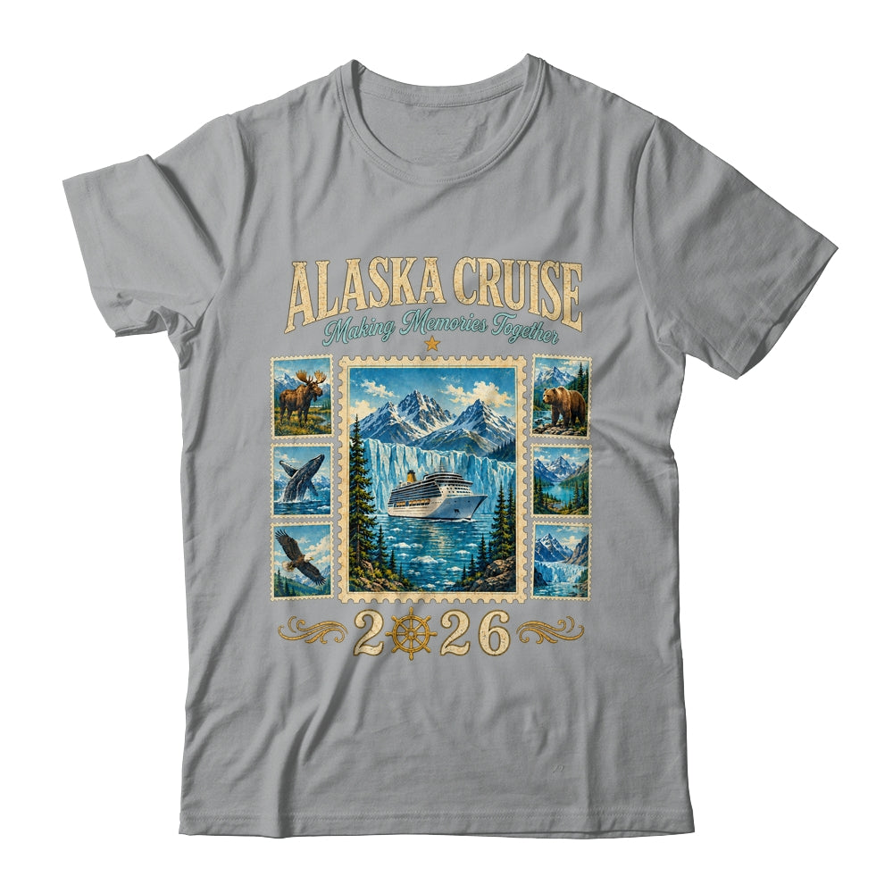 Family Alaska Cruise Memories Together 2026 Vacation Trip Shirt & Hoodie | teecentury
