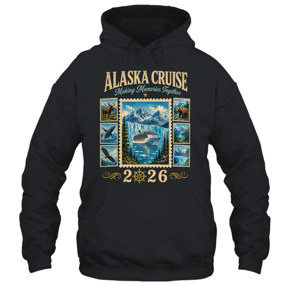 Family Alaska Cruise Memories Together 2026 Vacation Trip Shirt & Hoodie | teecentury