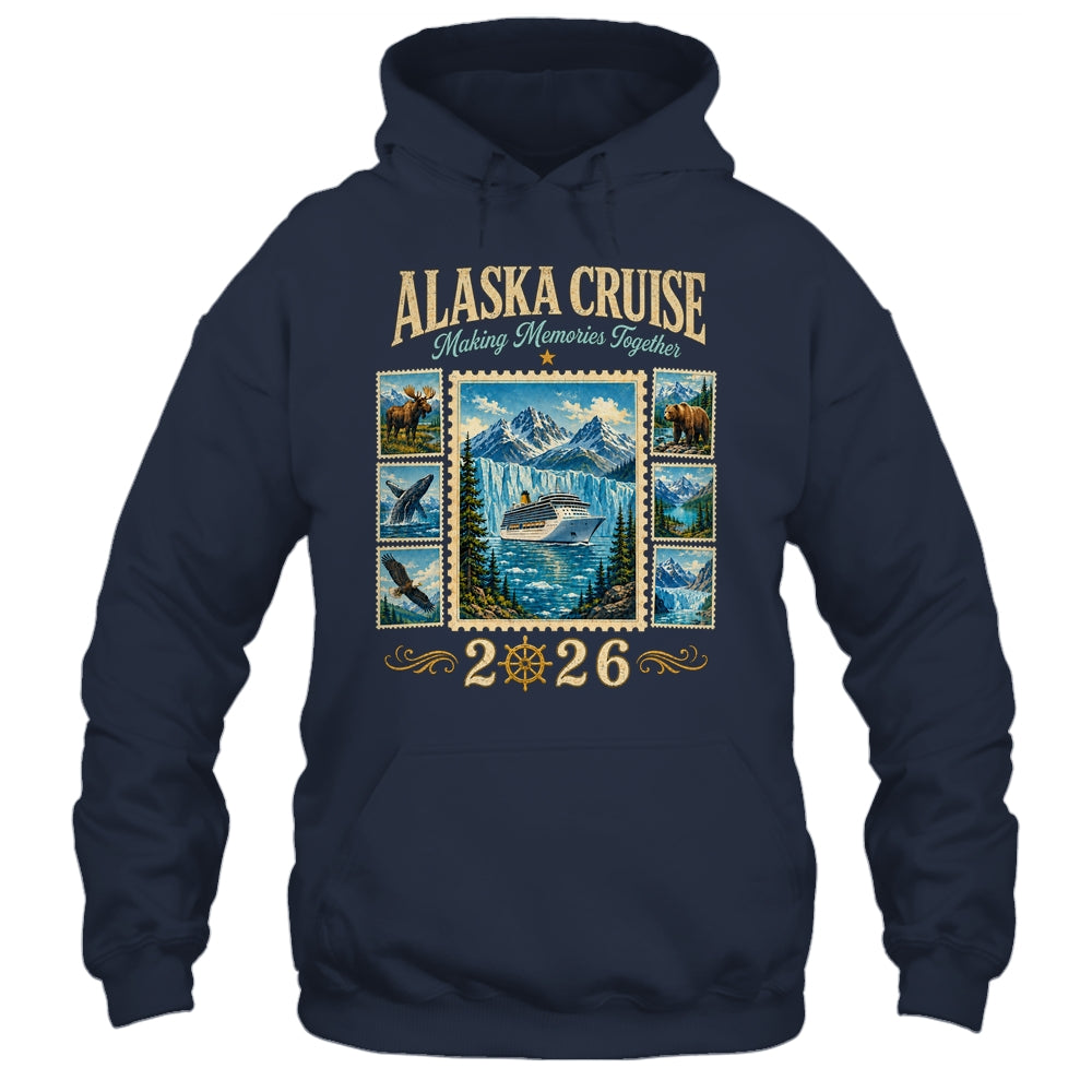 Family Alaska Cruise Memories Together 2026 Vacation Trip Shirt & Hoodie | teecentury