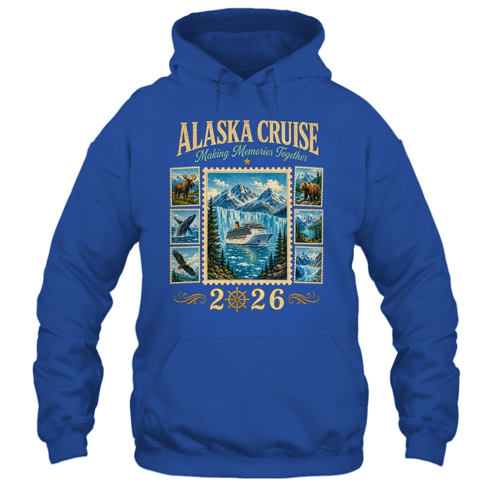 Family Alaska Cruise Memories Together 2026 Vacation Trip Shirt & Hoodie | teecentury