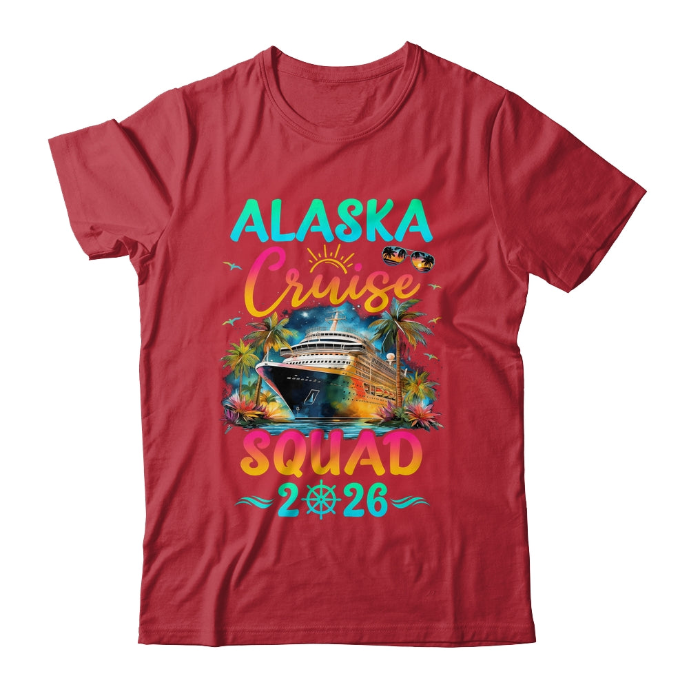 Family Alaska Cruise Squad 2026 Summer Vacation Matching Shirt & Hoodie | teecentury