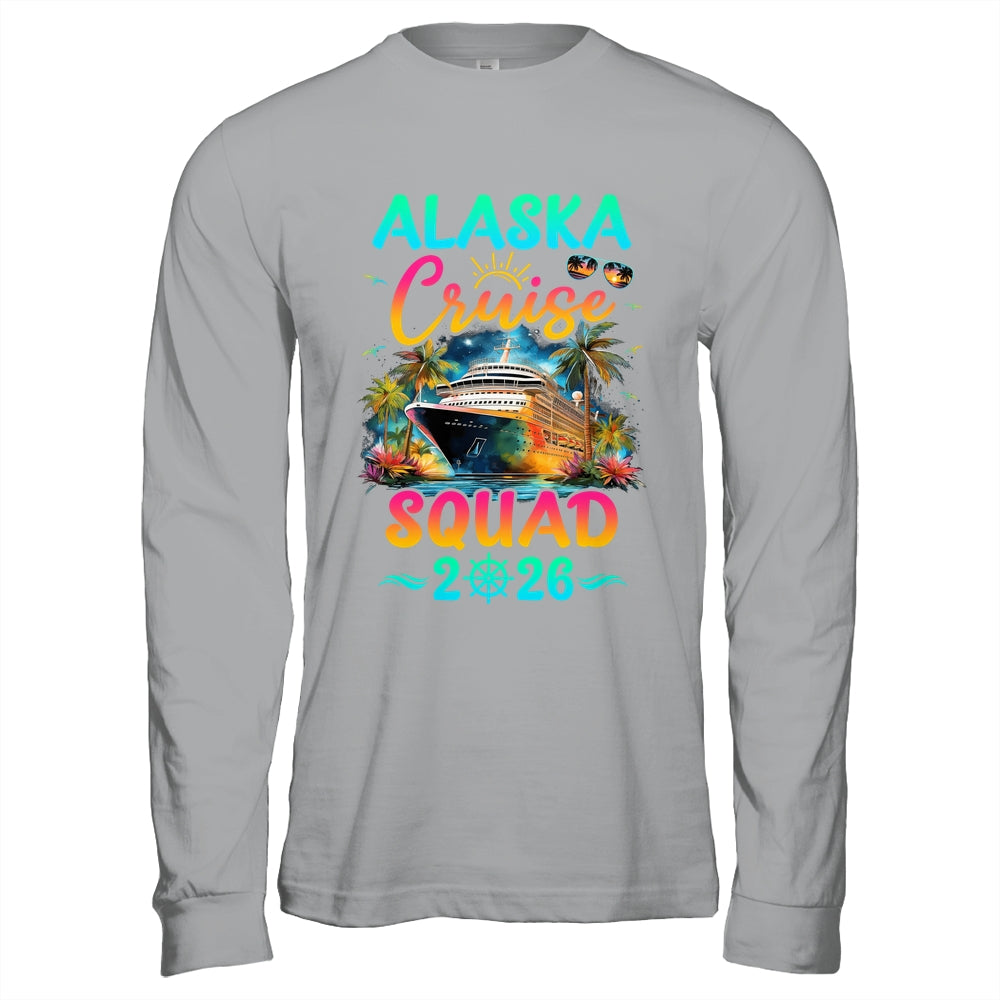 Family Alaska Cruise Squad 2026 Summer Vacation Matching Shirt & Hoodie | teecentury
