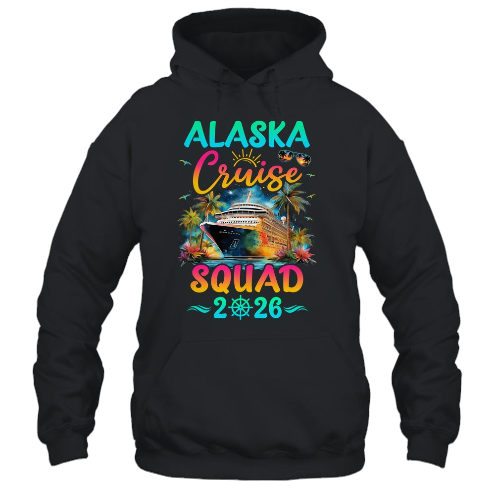 Family Alaska Cruise Squad 2026 Summer Vacation Matching Shirt & Hoodie | teecentury