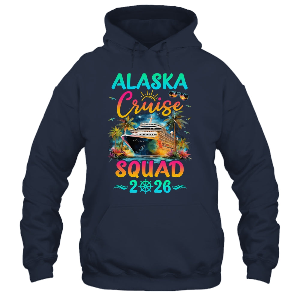Family Alaska Cruise Squad 2026 Summer Vacation Matching Shirt & Hoodie | teecentury