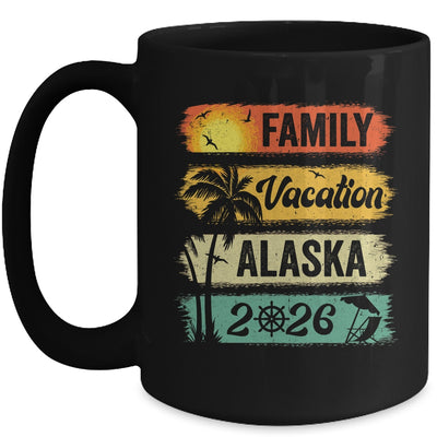Family Alaska Vacation 2026 Funny Matching Group Family Mug | teecentury