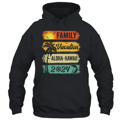 Family Aloha Hawaii Vacation 2024 Funny Matching Group Family Shirt & Tank Top | teecentury