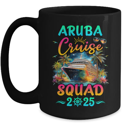 Family Aruba Cruise Squad 2025 Summer Vacation Matching Mug | teecentury