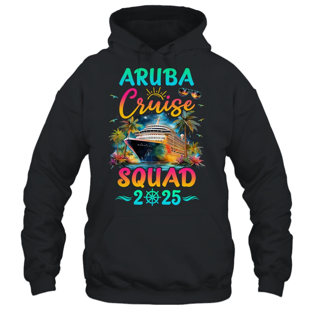 Family Aruba Cruise Squad 2025 Summer Vacation Matching Shirt & Tank Top | teecentury