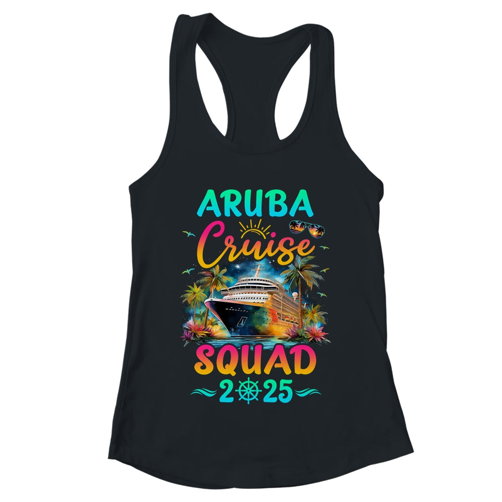 Family Aruba Cruise Squad 2025 Summer Vacation Matching Shirt & Tank Top | teecentury