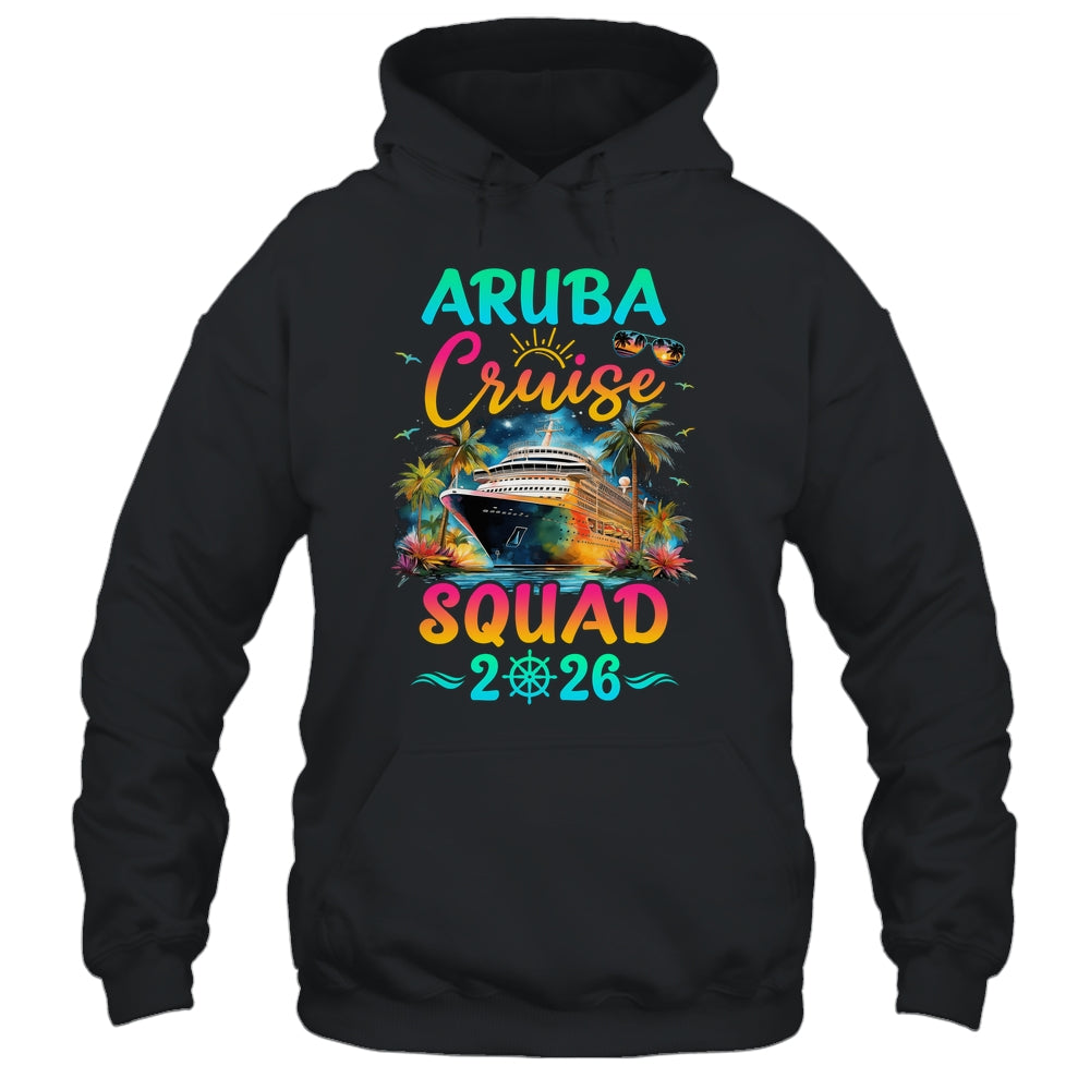 Family Aruba Cruise Squad 2026 Summer Vacation Matching Shirt & Tank Top | teecentury