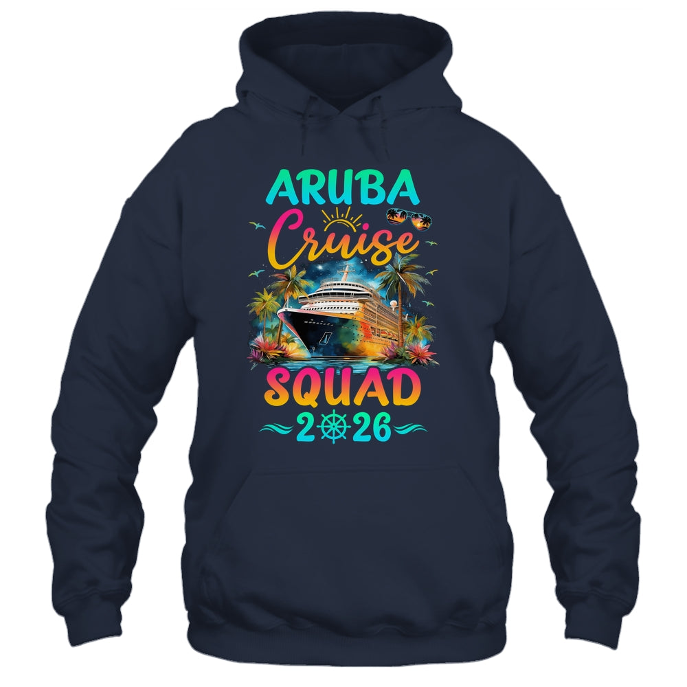 Family Aruba Cruise Squad 2026 Summer Vacation Matching Shirt & Tank Top | teecentury