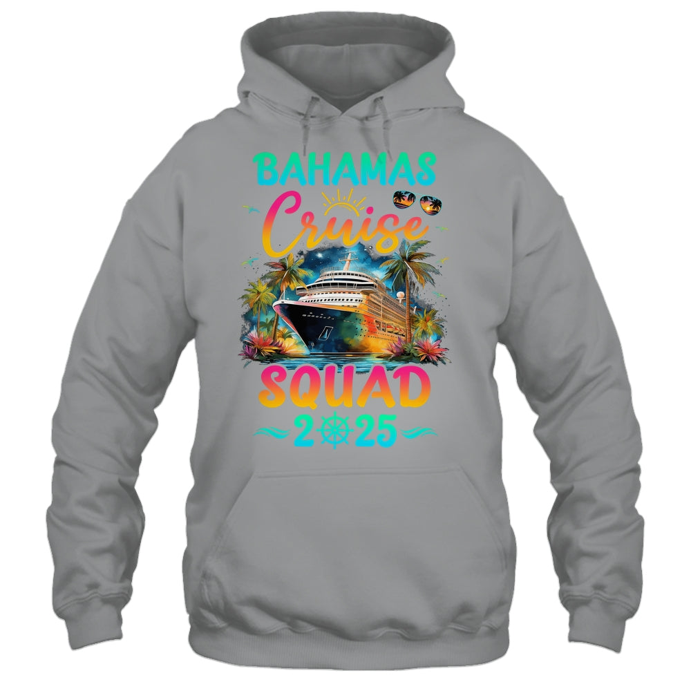 Family Bahamas Cruise Squad 2025 Summer Vacation Matching Shirt & Tank Top | teecentury