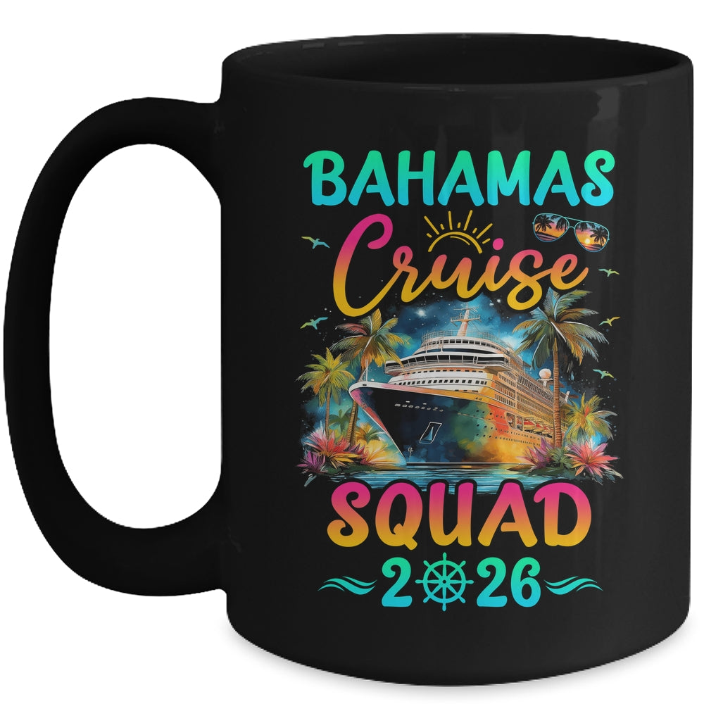 Family Bahamas Cruise Squad 2026 Summer Vacation Matching Mug | teecentury