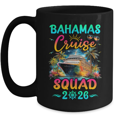 Family Bahamas Cruise Squad 2026 Summer Vacation Matching Mug | teecentury