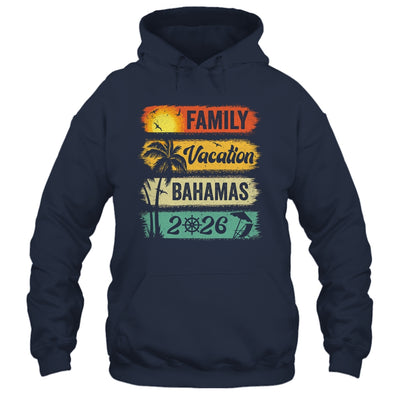 Family Bahamas Vacation 2026 Funny Matching Group Family Shirt & Tank Top | teecentury