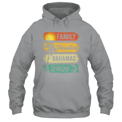 Family Bahamas Vacation 2026 Funny Matching Group Family Shirt & Tank Top | teecentury
