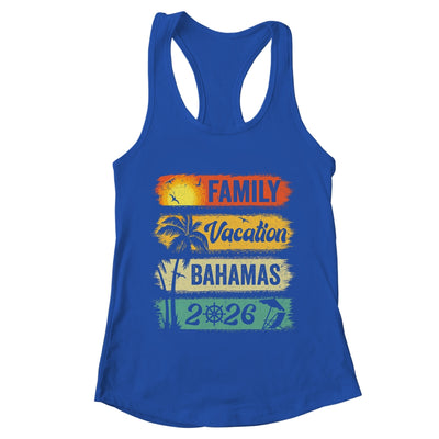 Family Bahamas Vacation 2026 Funny Matching Group Family Shirt & Tank Top | teecentury