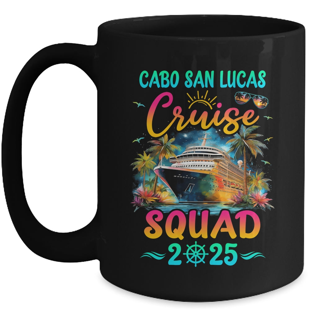 Family Cabo San Lucas Cruise Squad 2025 Summer Vacation Matching Mug | teecentury