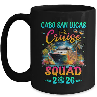 Family Cabo San Lucas Cruise Squad 2026 Summer Vacation Matching Mug | teecentury