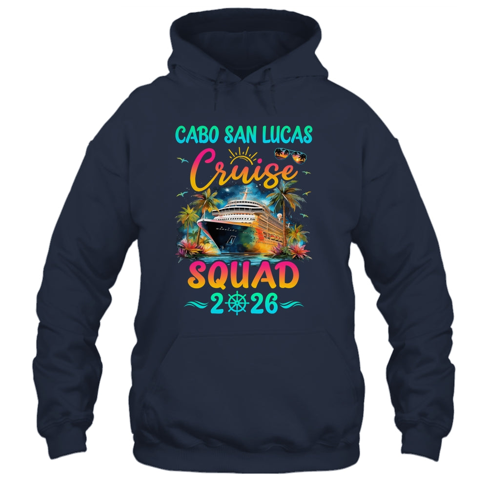 Family Cabo San Lucas Cruise Squad 2026 Summer Vacation Matching Shirt & Tank Top | teecentury