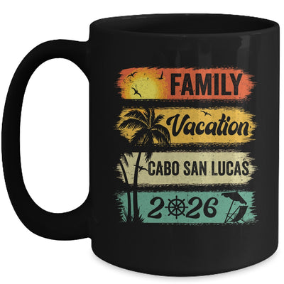 Family Cabo San Lucas Vacation 2026 Funny Matching Group Family Mug | teecentury