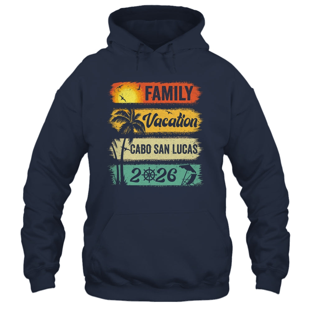 Family Cabo San Lucas Vacation 2026 Funny Matching Group Family Shirt & Tank Top | teecentury