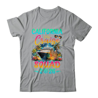 Family California Cruise Squad 2026 Summer Vacation Matching Shirt & Tank Top | teecentury