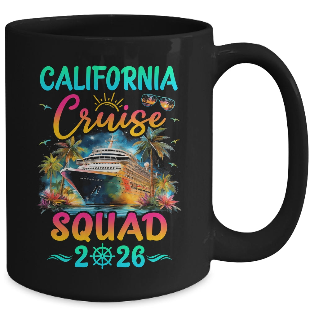 Family California Cruise Squad 2026 Summer Vacation Matching Mug | teecentury