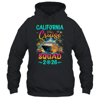 Family California Cruise Squad 2026 Summer Vacation Matching Shirt & Tank Top | teecentury
