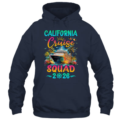Family California Cruise Squad 2026 Summer Vacation Matching Shirt & Tank Top | teecentury