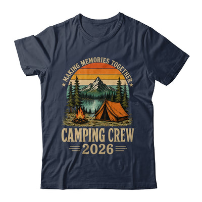 Family Camping Crew 2026 Outdoor Camper Group Matching Trip Shirt & Tank Top | teecentury