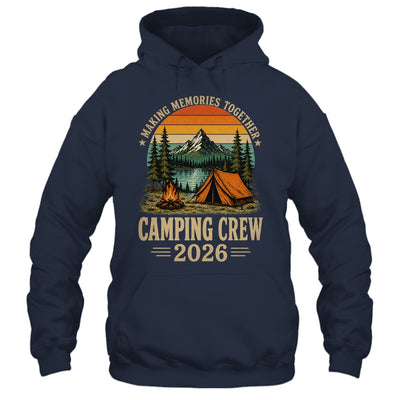 Family Camping Crew 2026 Outdoor Camper Group Matching Trip Shirt & Tank Top | teecentury