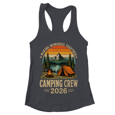 Family Camping Crew 2026 Outdoor Camper Group Matching Trip Shirt & Tank Top | teecentury