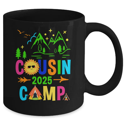 Family Camping Summer Vacation Crew Cousin Camp 2025 Mug | teecentury