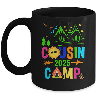 Family Camping Summer Vacation Crew Cousin Camp 2025 Mug | teecentury