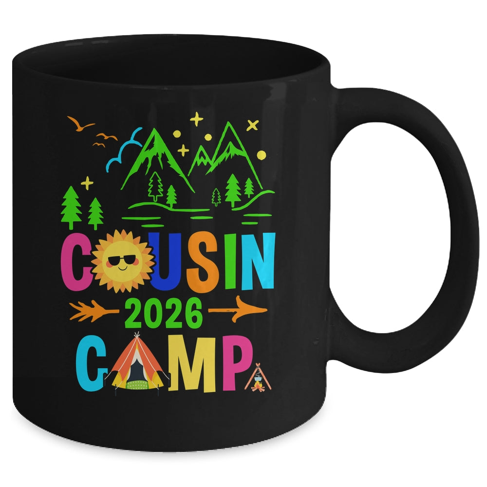 Family Camping Summer Vacation Crew Cousin Camp 2026 Mug | teecentury