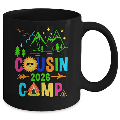 Family Camping Summer Vacation Crew Cousin Camp 2026 Mug | teecentury